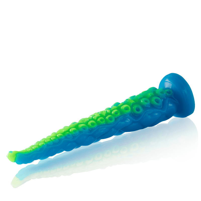 Gode silicone SCYLLA grande taille tentacule fluorescent - EPIC