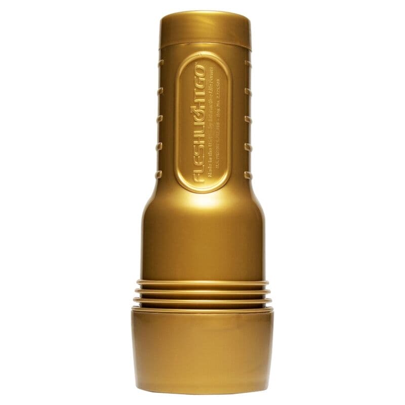 Masturbateur GO Stamina Trainings Unit STU Fleshlight – FLESHLIGHT vue du masturbateur de profil de bout