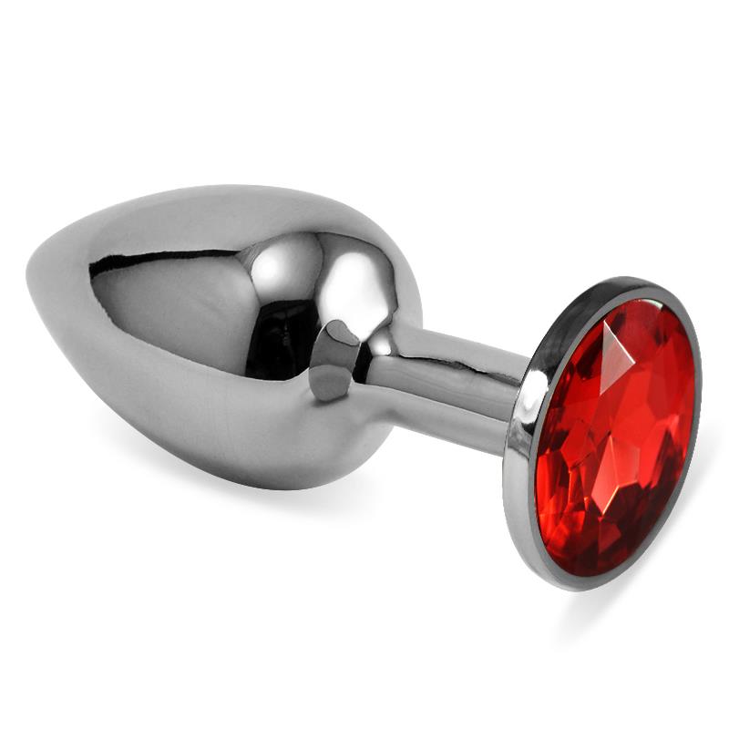 Silver Anal Plug size S