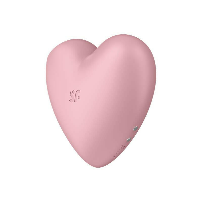 Stimulateur de clitoris Cutie Heart Satisfyer vue partial de côté