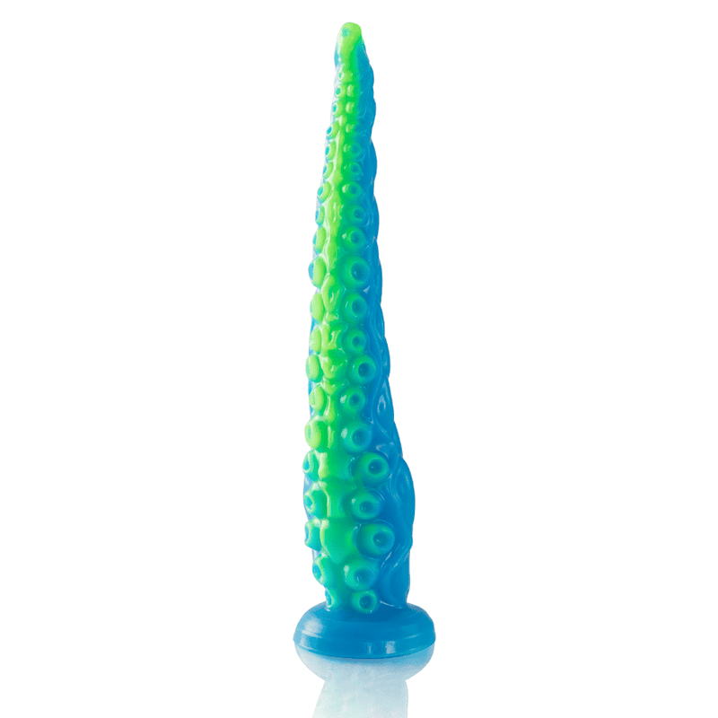 SCYLLA vibrador de silicone tentáculo fluorescente de tamanho grande - EPIC