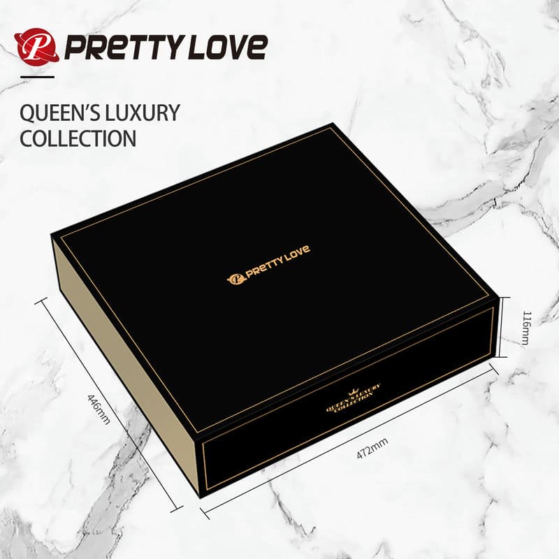 Kit Sextoys de Luxe PRETTY LOVE - Collection de Luxe Queen vue de la taille de la boîte