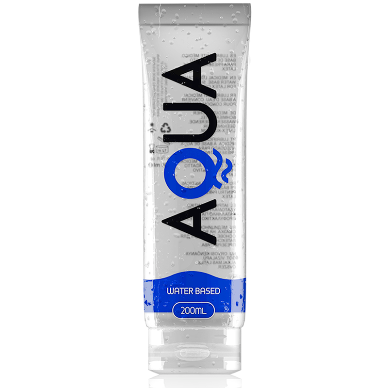 Lubrifiant 200 ml de la marque AQUA vue du produit de face