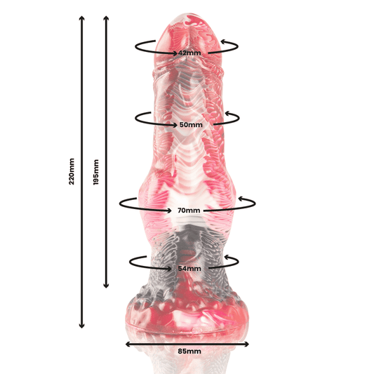 Gode HELIOS avec chaleur et extase des testicules - EPIC détaille des mesures