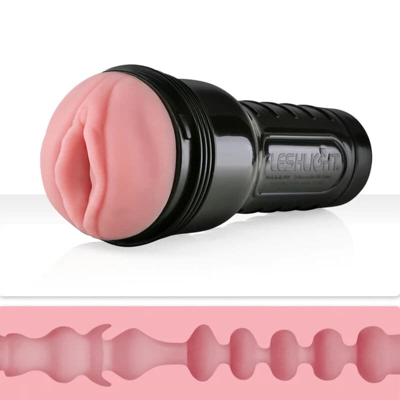 Masturbateur classic rose Lady MINI-LOTUS – FLESHLIGHT vue de l'ensemble