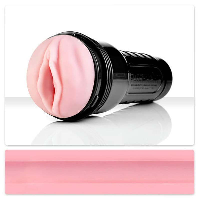 Masturbateur Rose Dame en forme de vagin – Original – FLESHLIGHT ensemble produit