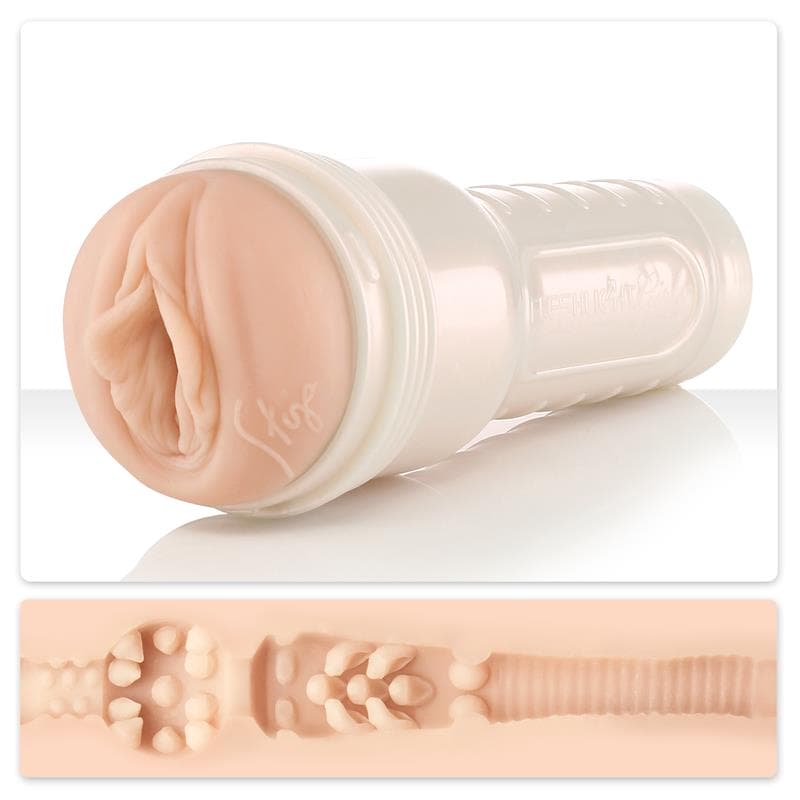 Masturbateur forme vagin de Stoya Destroya - FLESHLIGHT FLESHGIRLS produit et détaille de l'interieur