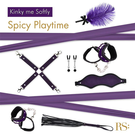 Kit BDSM pour débutant Kinky Me Softly de la marque RIANNE S, un autre vue de l'ensemble