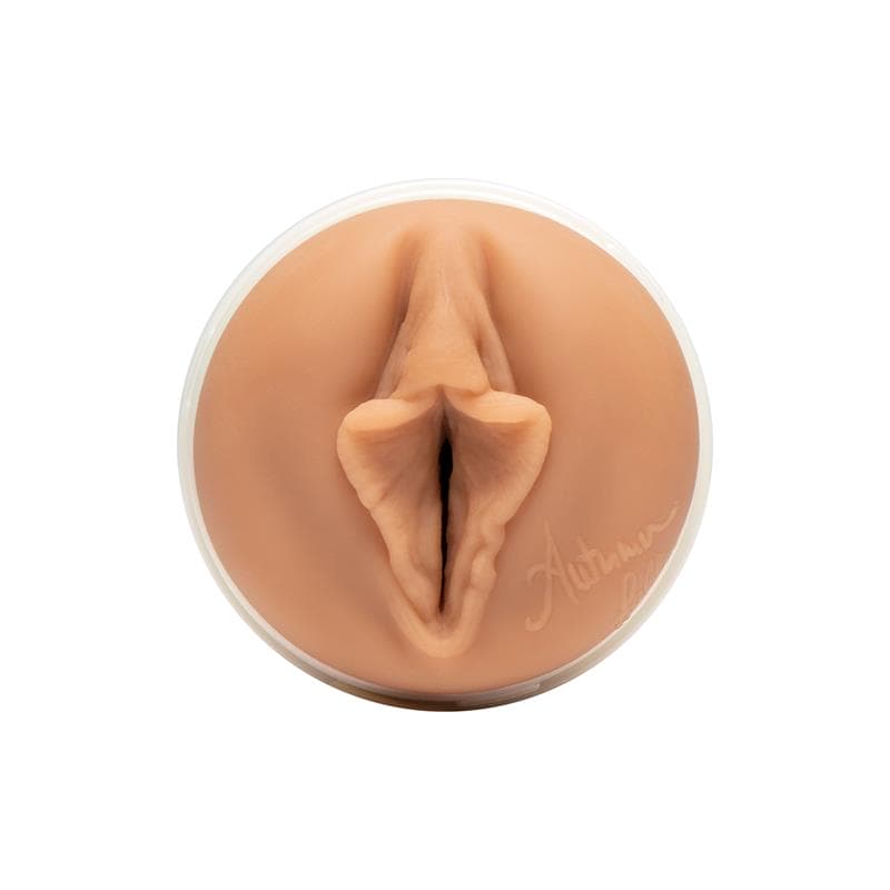 Masturbateur forme vagin de Autumn Falls Crème Texture - FLESHLIGHT GIRLS vue de face