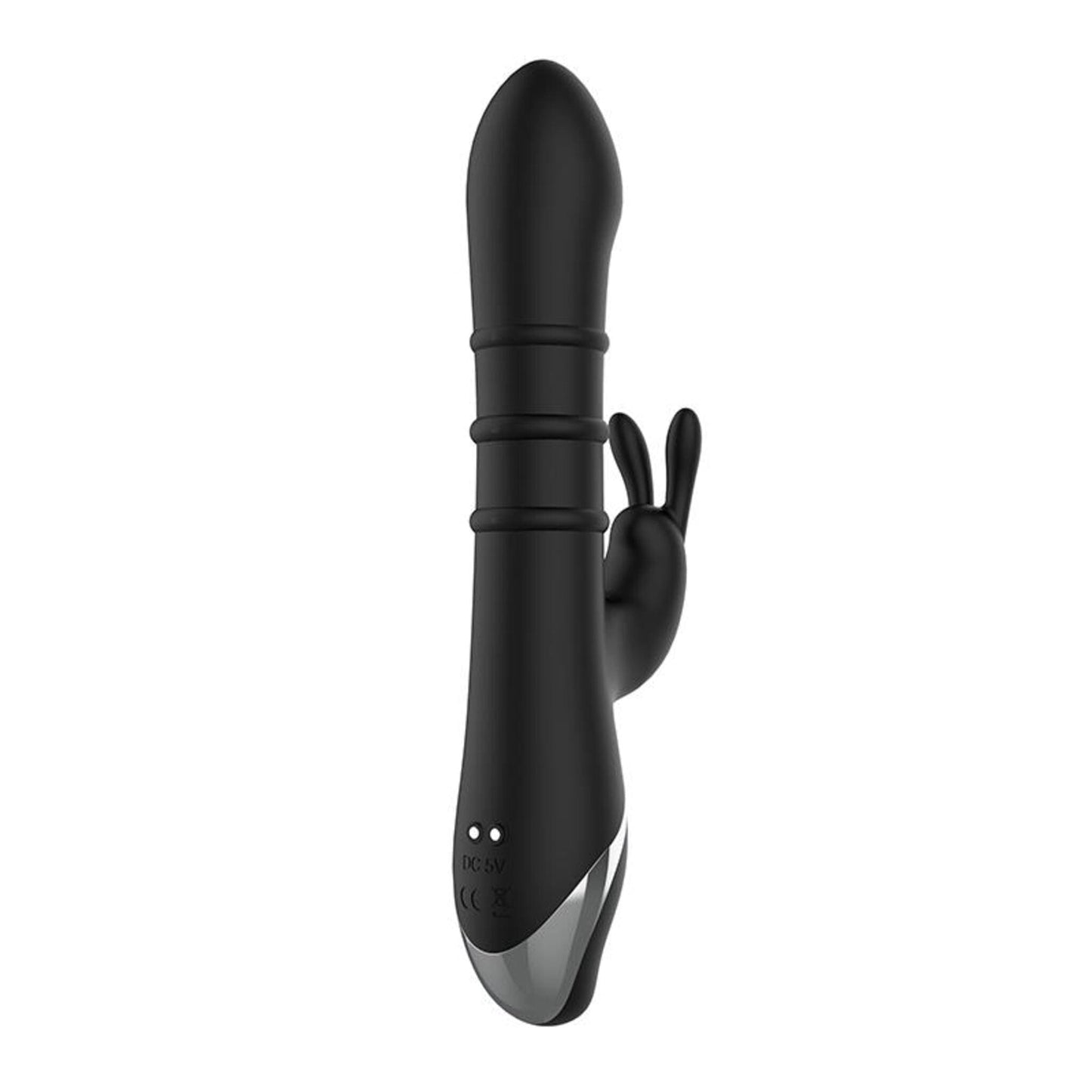 Vibromasseur Lapin Reipo INTOYOU  10 Modes & 3 Anneaux Coulissants vue de dos