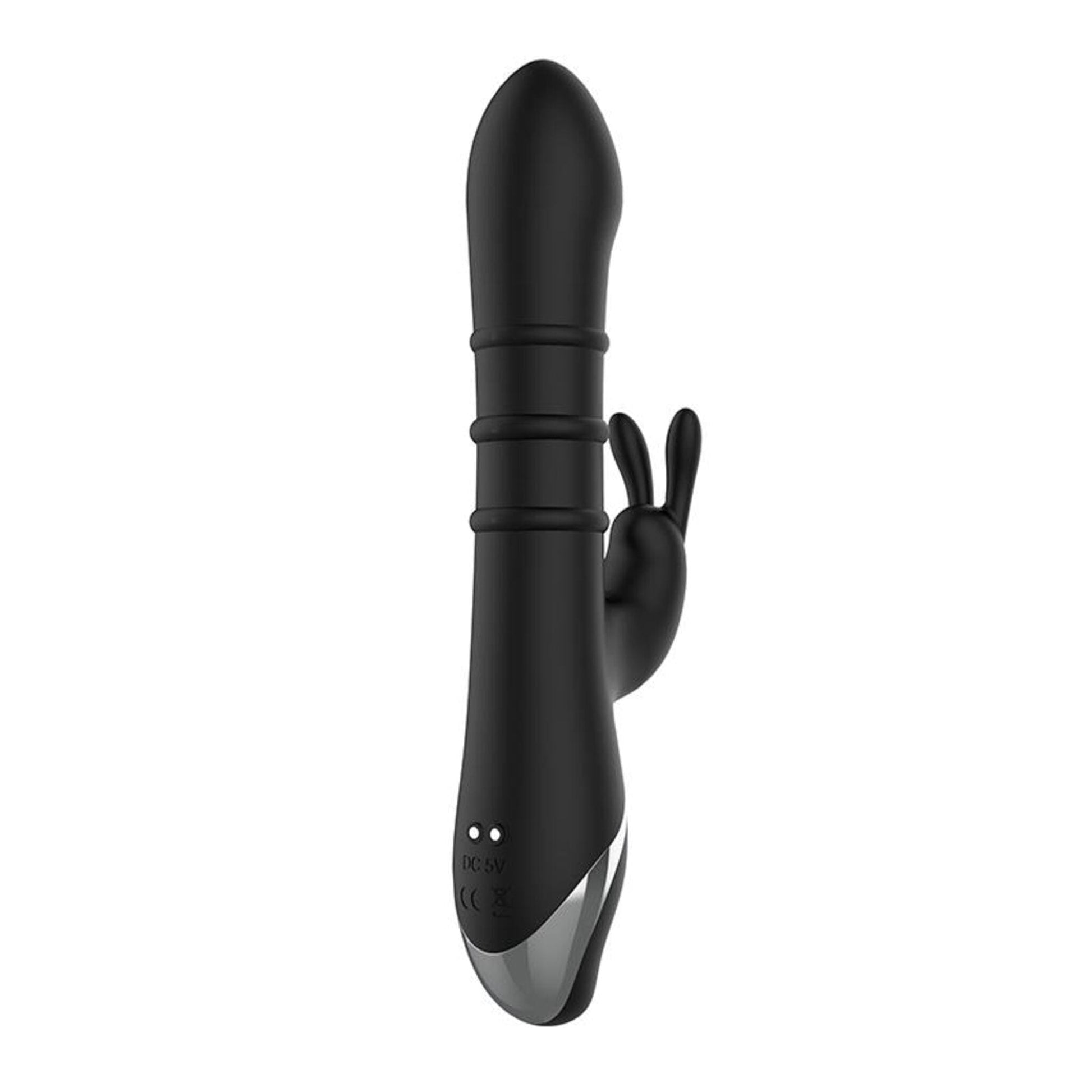 Vibromasseur Lapin Reipo INTOYOU  10 Modes & 3 Anneaux Coulissants vue de dos