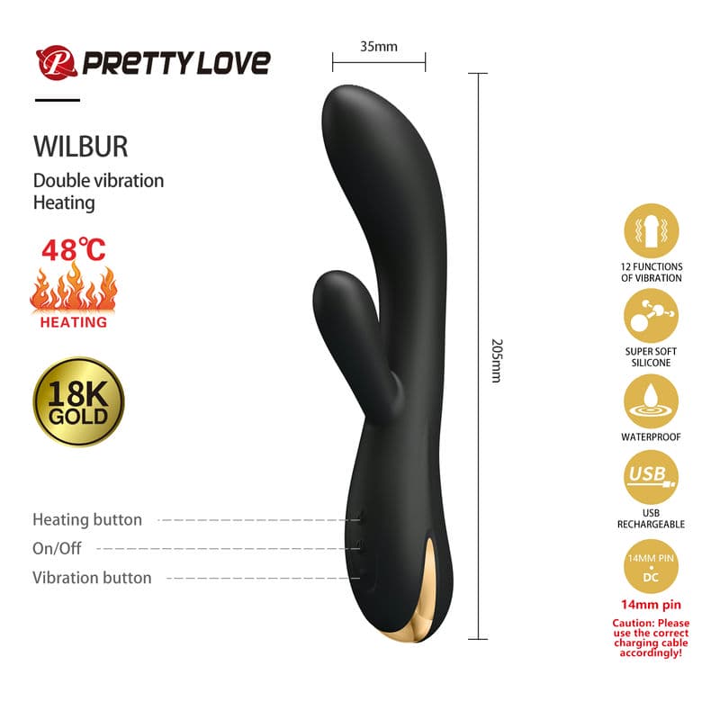 Kit Sextoys de Luxe PRETTY LOVE - Collection de Luxe Queen SexToy WILBUR