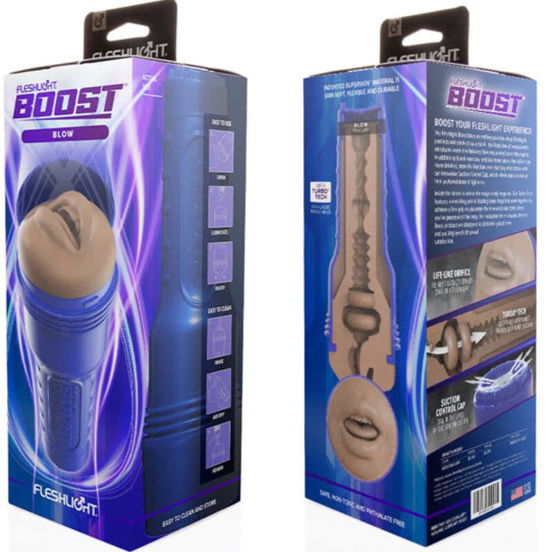 BLOW MD FLESH MOUTH RP masturbator – BOOST – FLESHLIGHT 