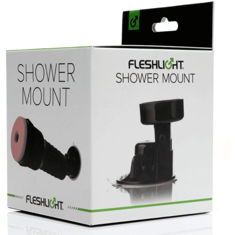 Adaptateur pour support de Douche – FLESHLIGHT vue de la boîte devant côté droit