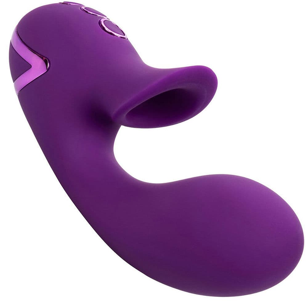 Vibromasseur Huntington Beach Heartbreaker Violet - CalExotics vue de bas