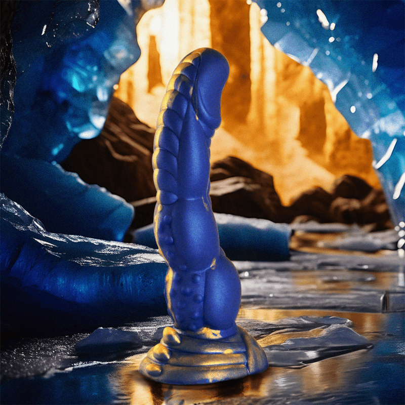 Gode POSEIDON embrasse de la mer - EPIC fond fantastique  dans une grotte glacial