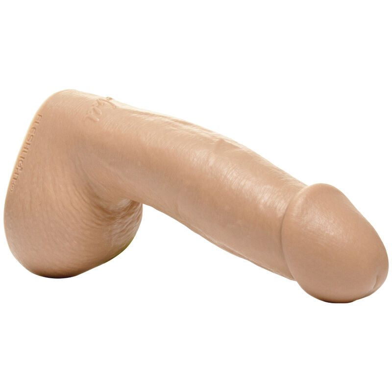 Gode Reno Or 19 cm - FLESHJACK Vue d'angle