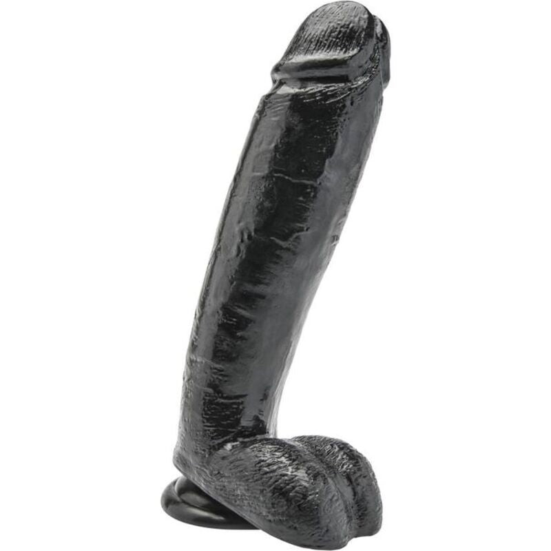 gode 25,5 cm avec boules noir - GET Real Produit