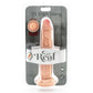 Gode double densité 19 cm couleur peau - GET Real Produit dans sa boîte