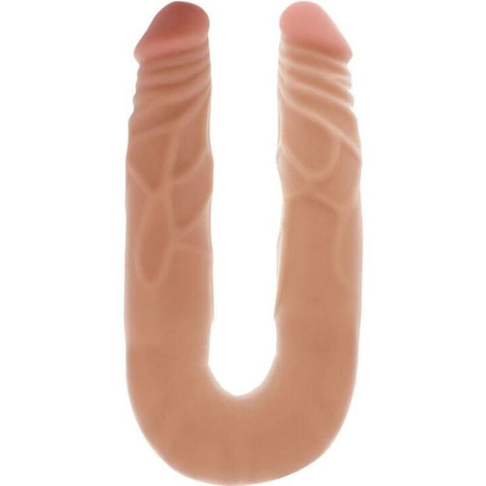 Double gode couleur peau 35 cm - GET Real Produit plié