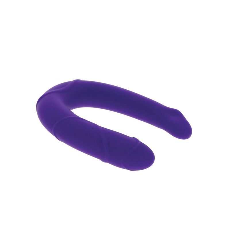 Double gode vogue mini violet - GET Real vue du haut