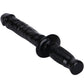 Gode le ManHandler 38 cm noir - Get Real Produit vue couché d'un autre angle