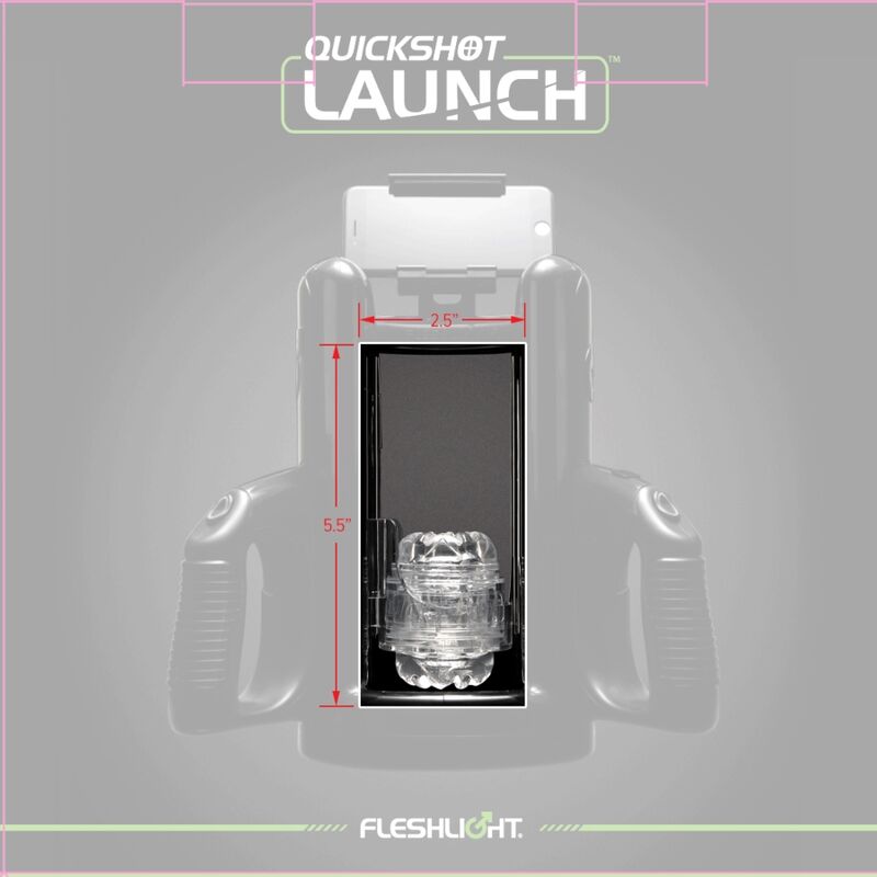 Masturbateur automatique lancement quickshot – FLESHLIGHT détaille des mesures