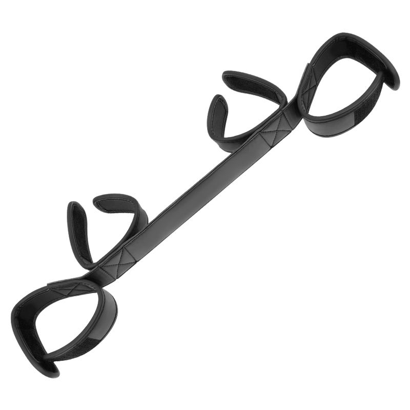 Barre d'épandage de bondage avec doublure en néoprène - FETISH SUBMISSIVE BONDAGE vue angle produit