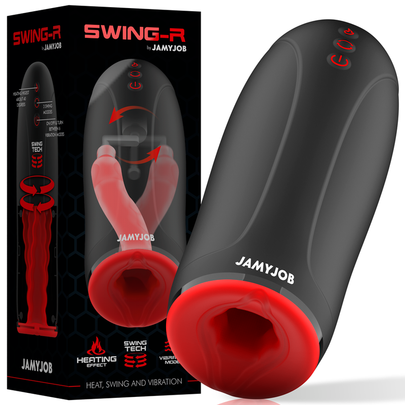 Masturbateur chauffant SWING-R de JAMYJOB, vue principale