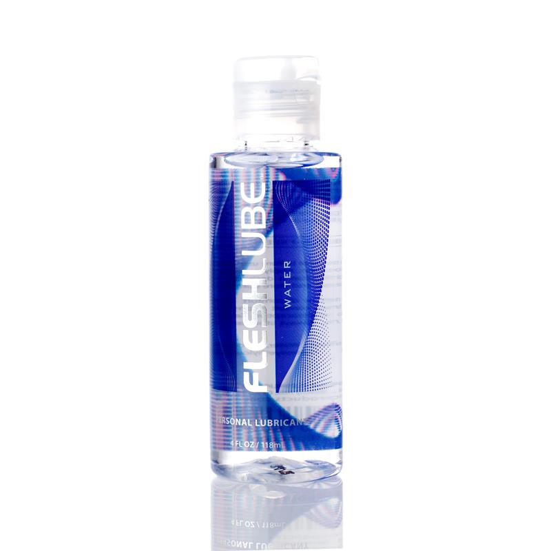 Lubrifiant à base d'eau FLESHLUBE Water de la marque FleshLight vue simple du produit 100 ml