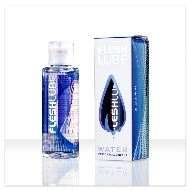 Lubrifiant à base d'eau FLESHLUBE Water de la marque FleshLight vue simple du produit 250 ml