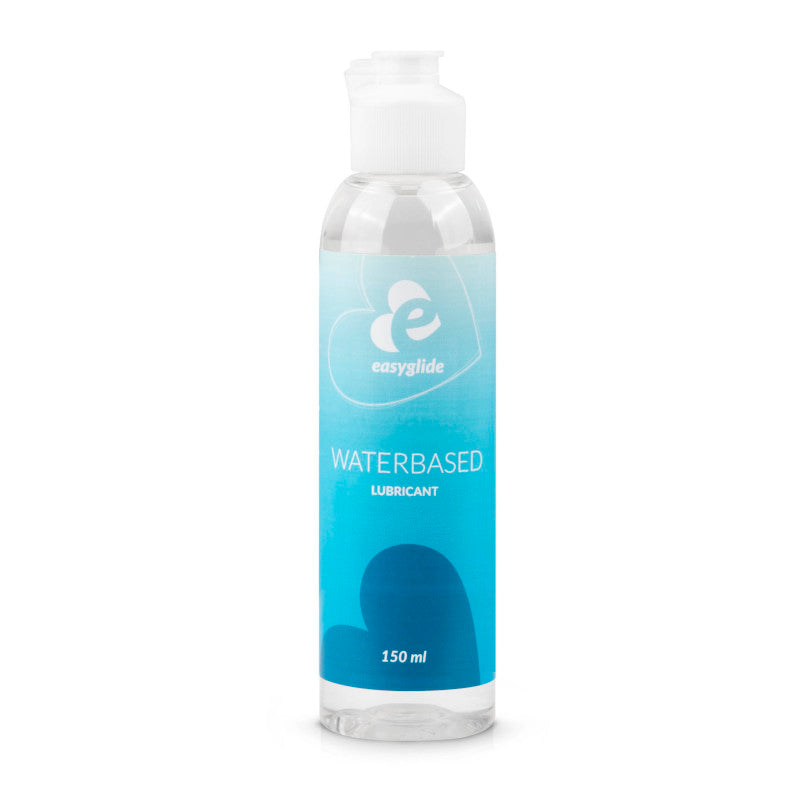 Lubrifiant à base d'eau de la marque EasyGlide, vue du conteneur avant 150ml