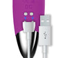 Vibromasseur point G hyper flexible de la gamme INTOYOU de la marque Action vue détaillé du mode de charge