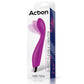 Vibromasseur point G hyper flexible de la gamme INTOYOU de la marque Action vue avant de la boîte