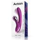 Vibrateur à effet doigt avec roue tournante version 2.0 de la gamme Double INTOYOU de la marque Action vue avant de la boîte