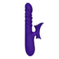 Vibromasseur télescopique ondulant avec languette à haute fréquence de la gamme Double  INTOYOU de la marque Action vue de profil du vibromasseur